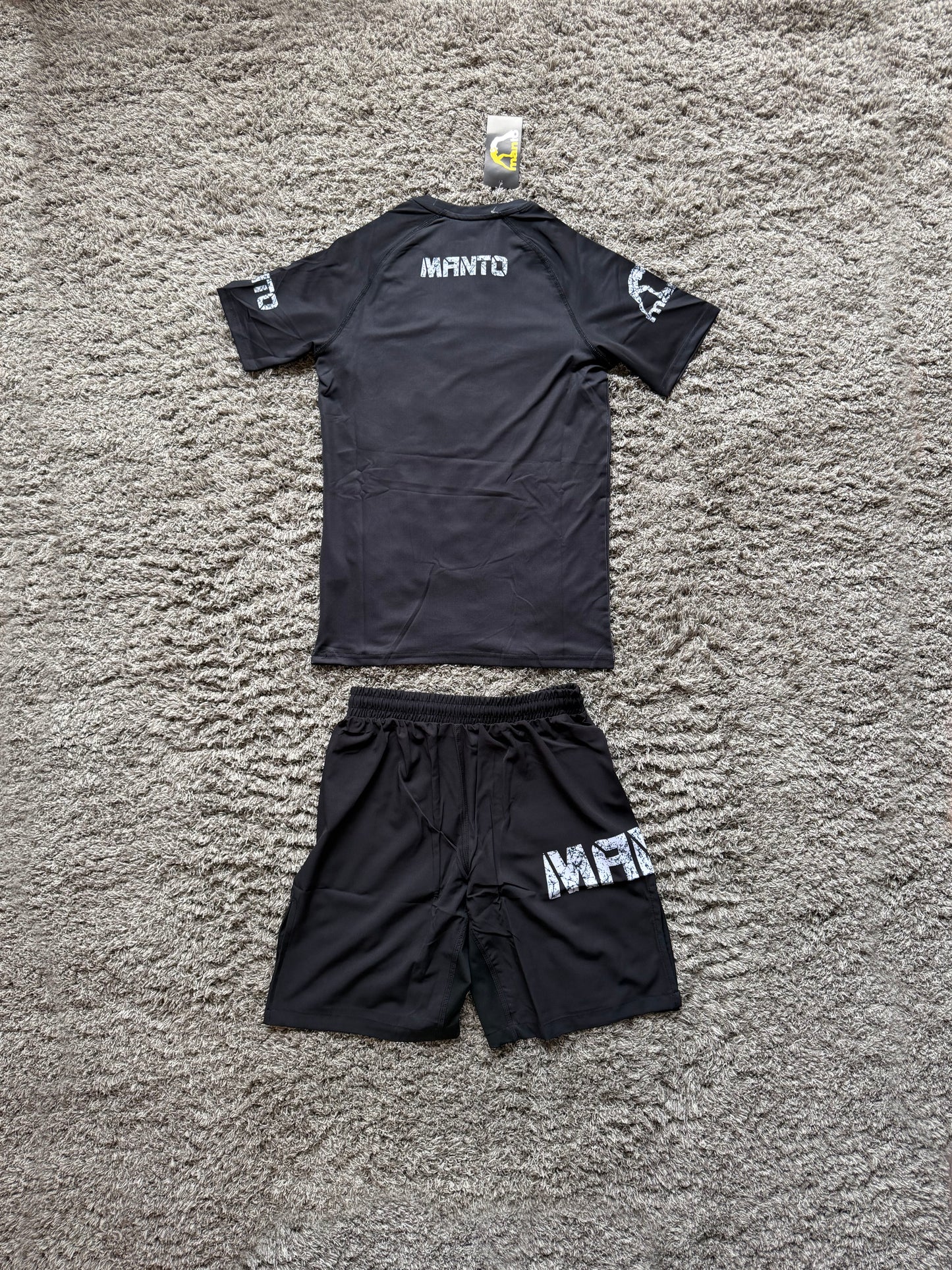 Манто "Warning" Черен