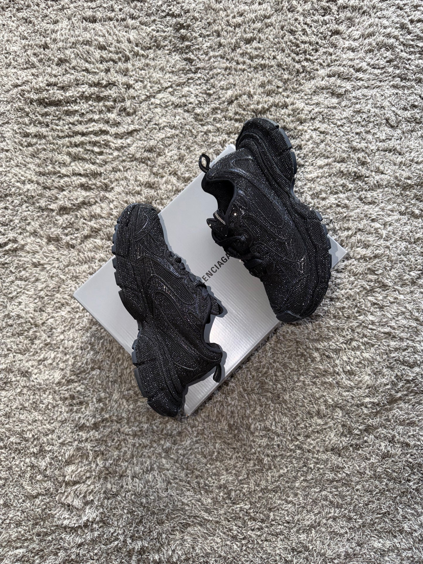 BALENCIAGA 3XL Sparkling Black