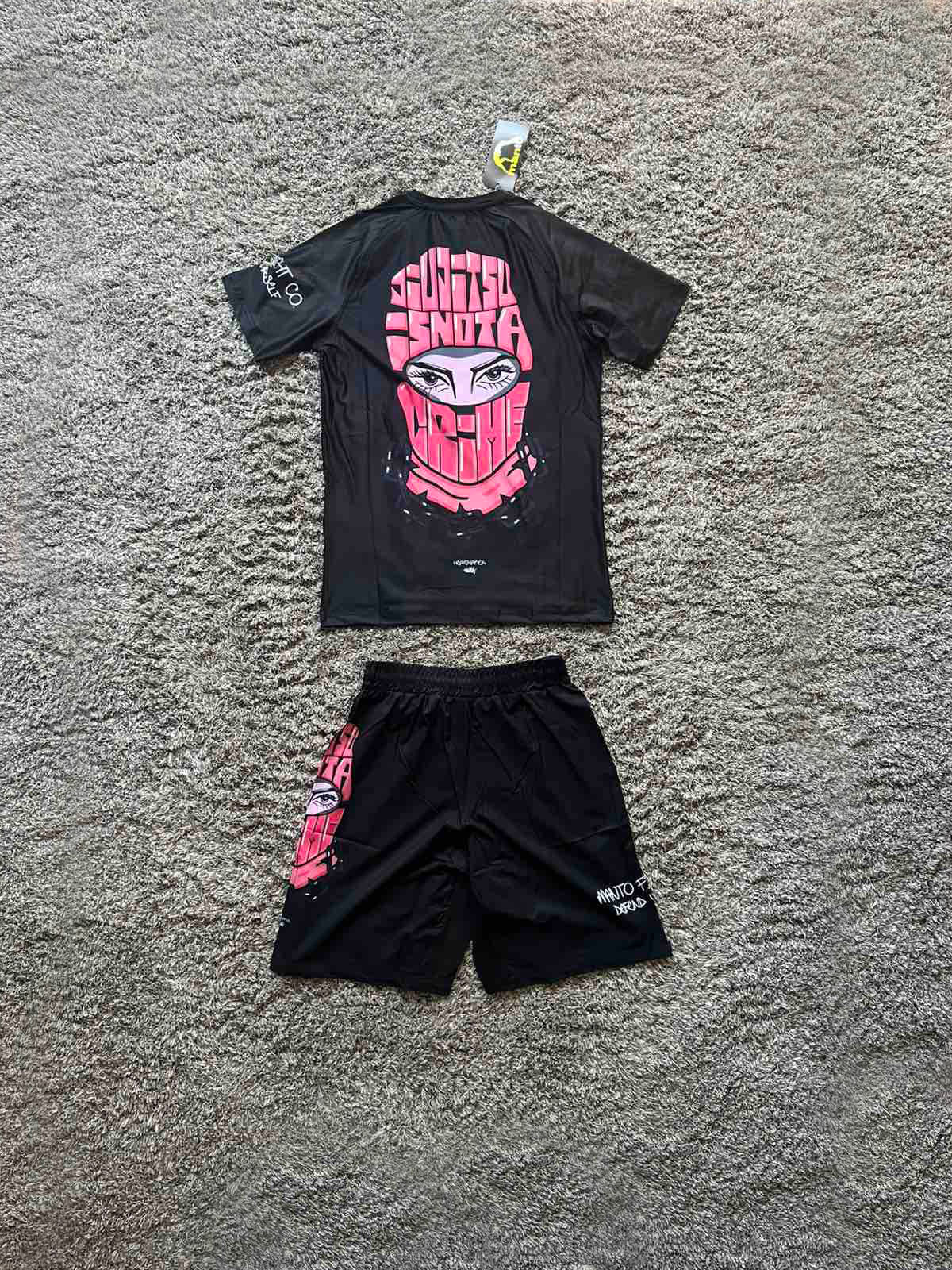 Манто "Jiu Jitsu" Черен