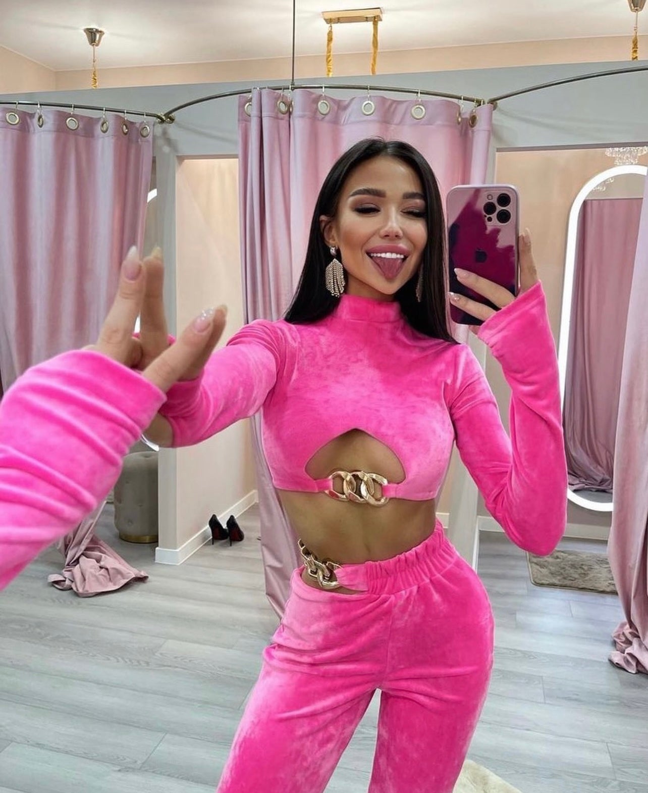 Розово Плюшено Екипче "bBabilon"