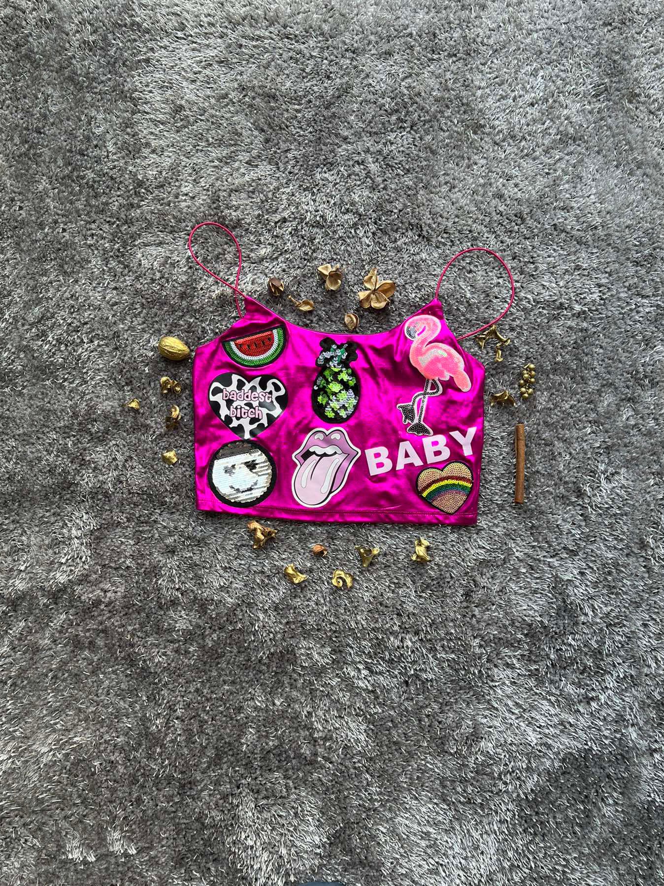 Розов Топ "Baby"