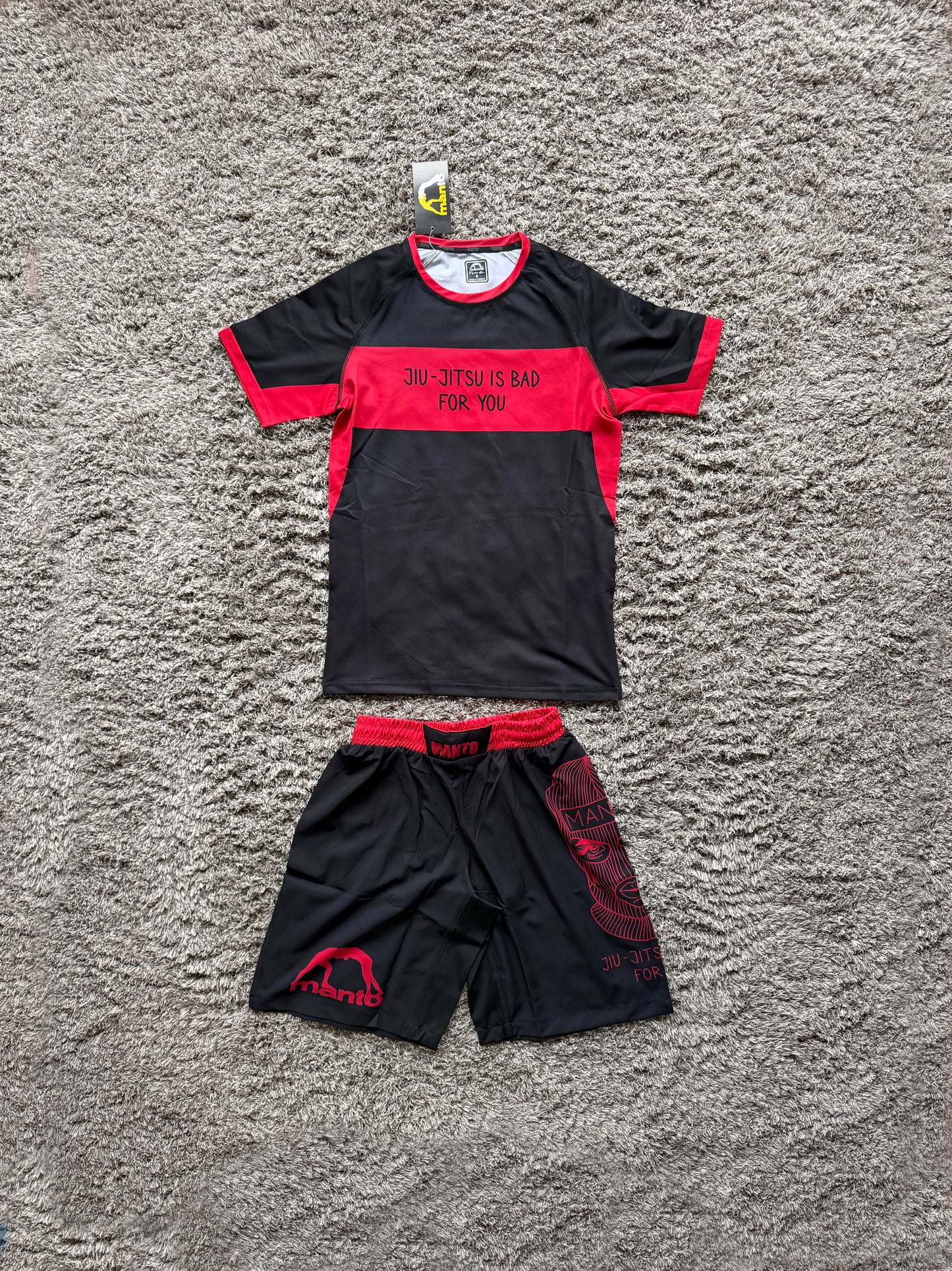 Манто "Jiu Jitsu" Червен