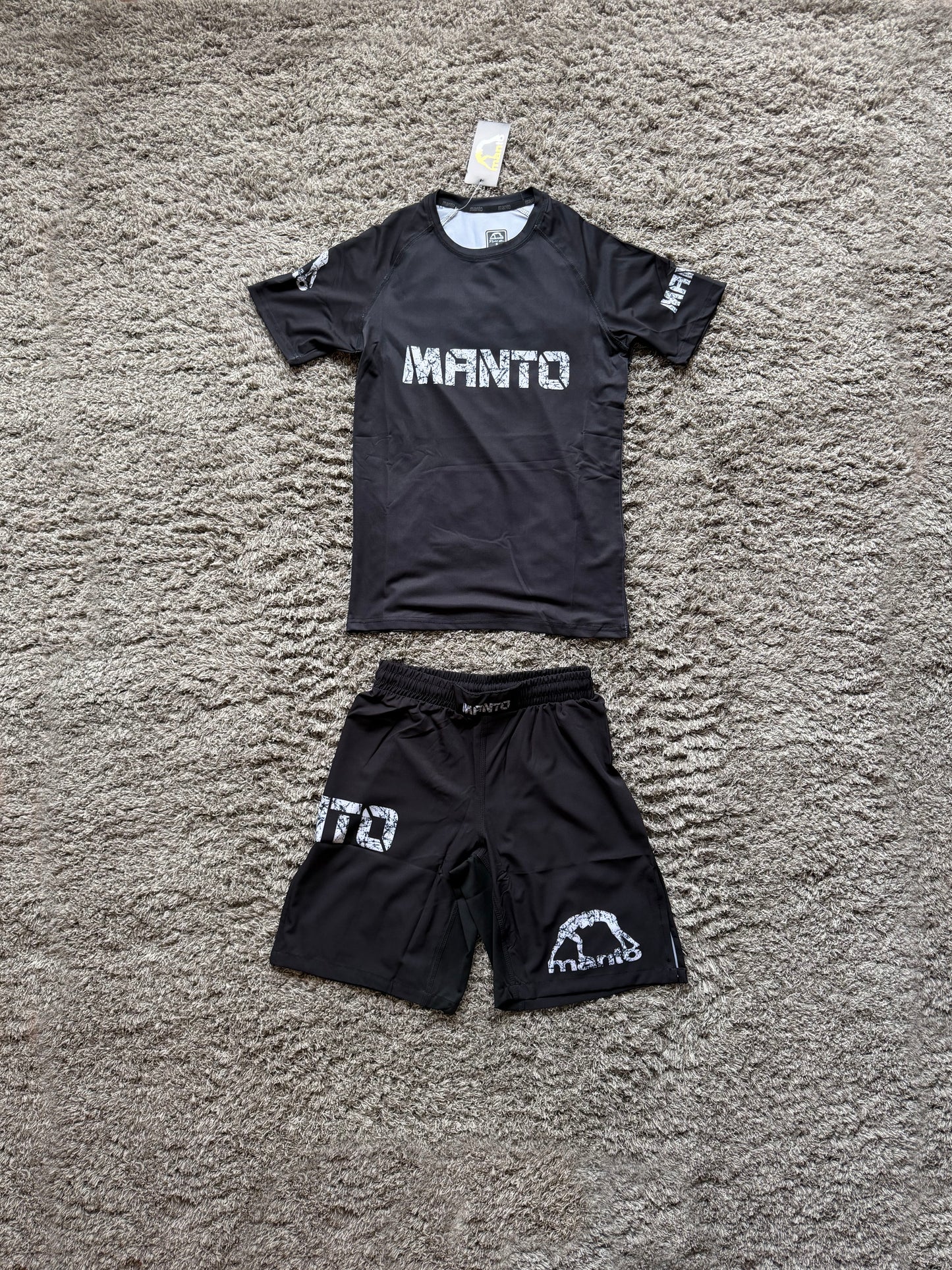 Манто "Warning" Черен