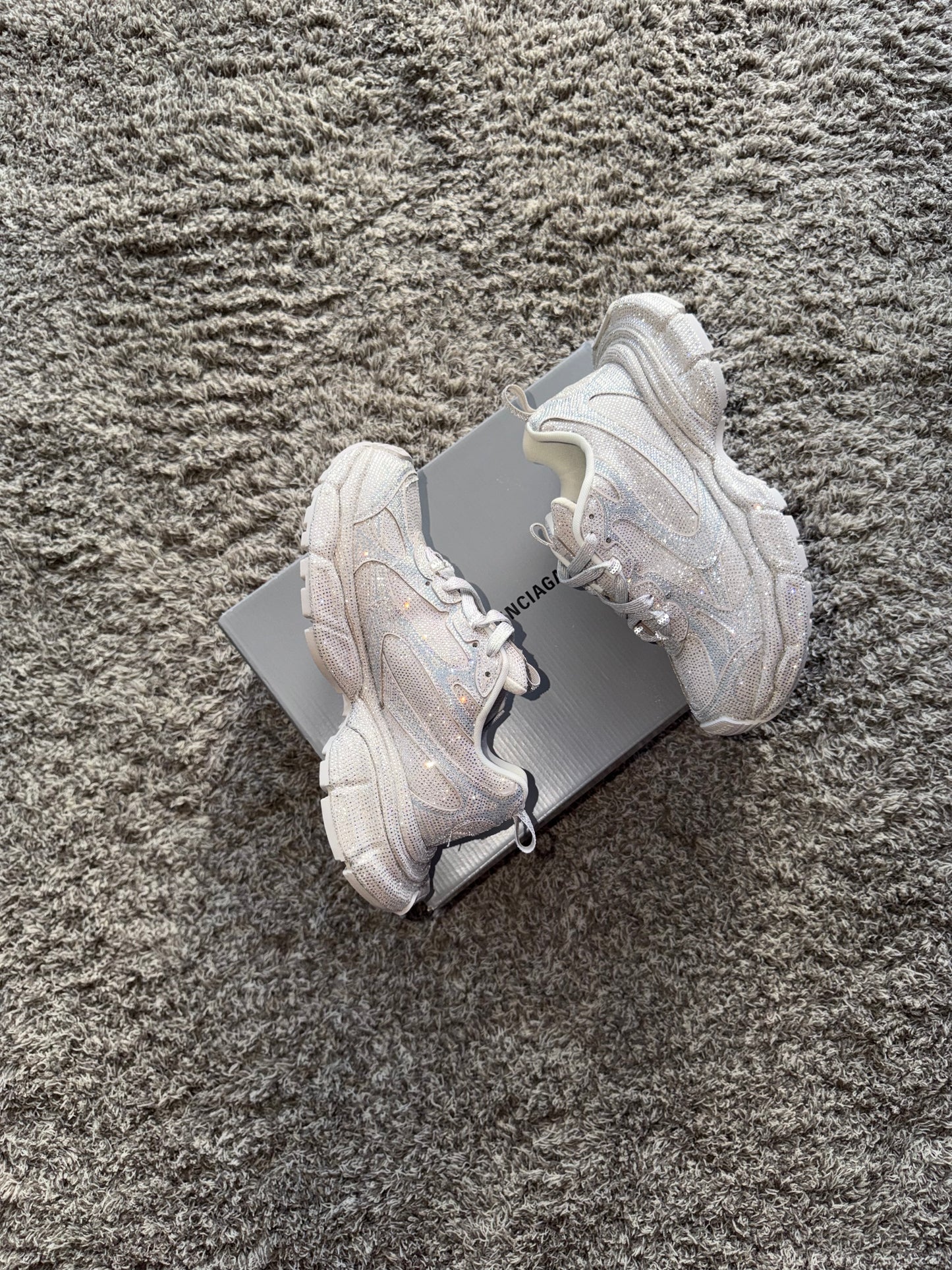 BALENCIAGA 3XL Sparkling White