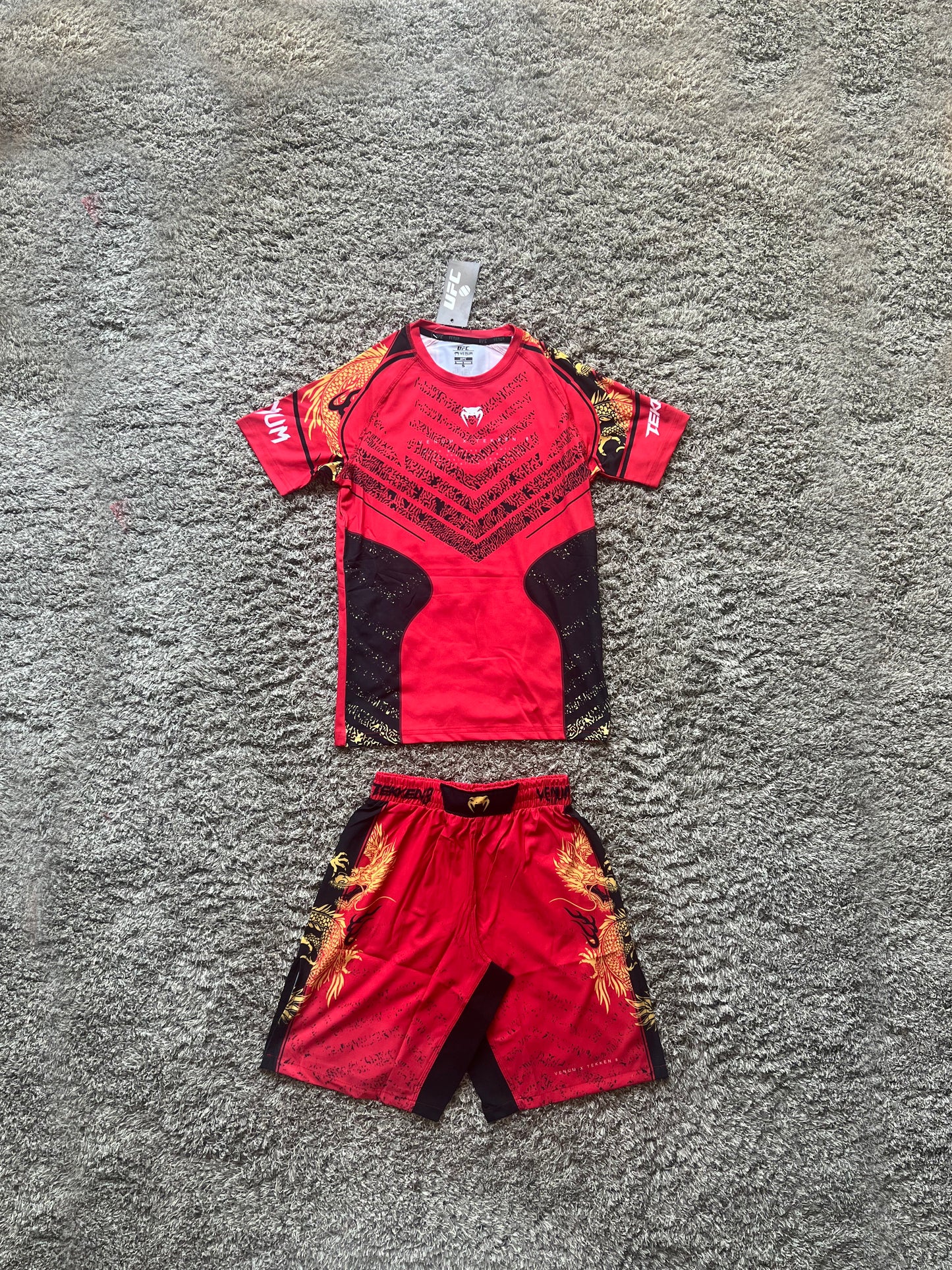 Венъм "x Tekken 8 Marshal Law" Червен