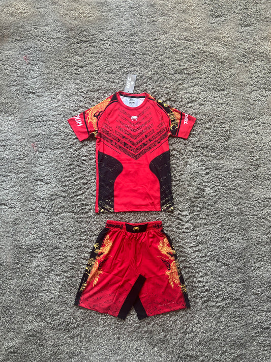 Венъм "x Tekken 8 Marshal Law" Червен