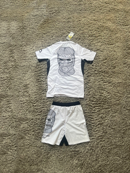 Манто "Jiu Jitsu" Бял