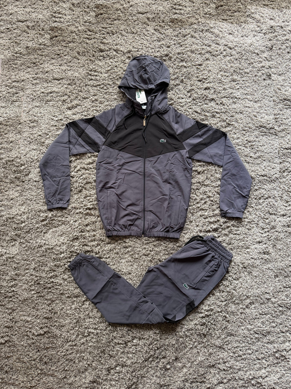 Лакосте "Lycra" Сив