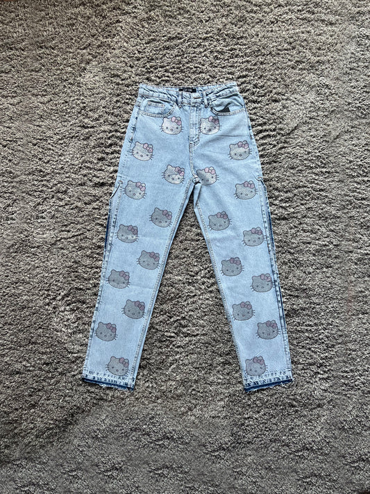 Дънки с Цепка "Kitty Kitten"