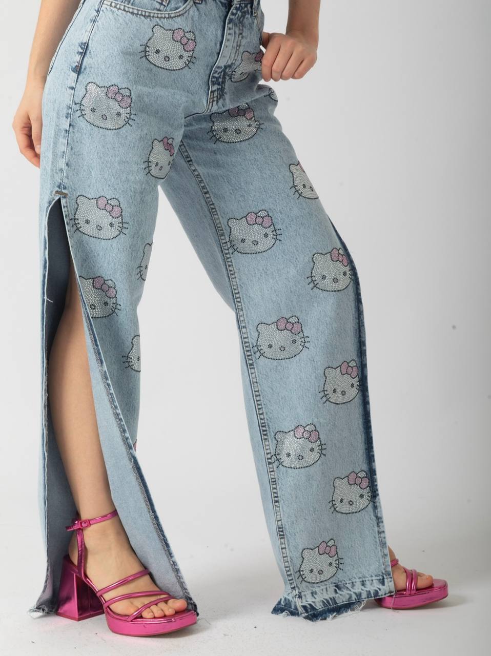 Дънки с Цепка "Kitty Kitten"