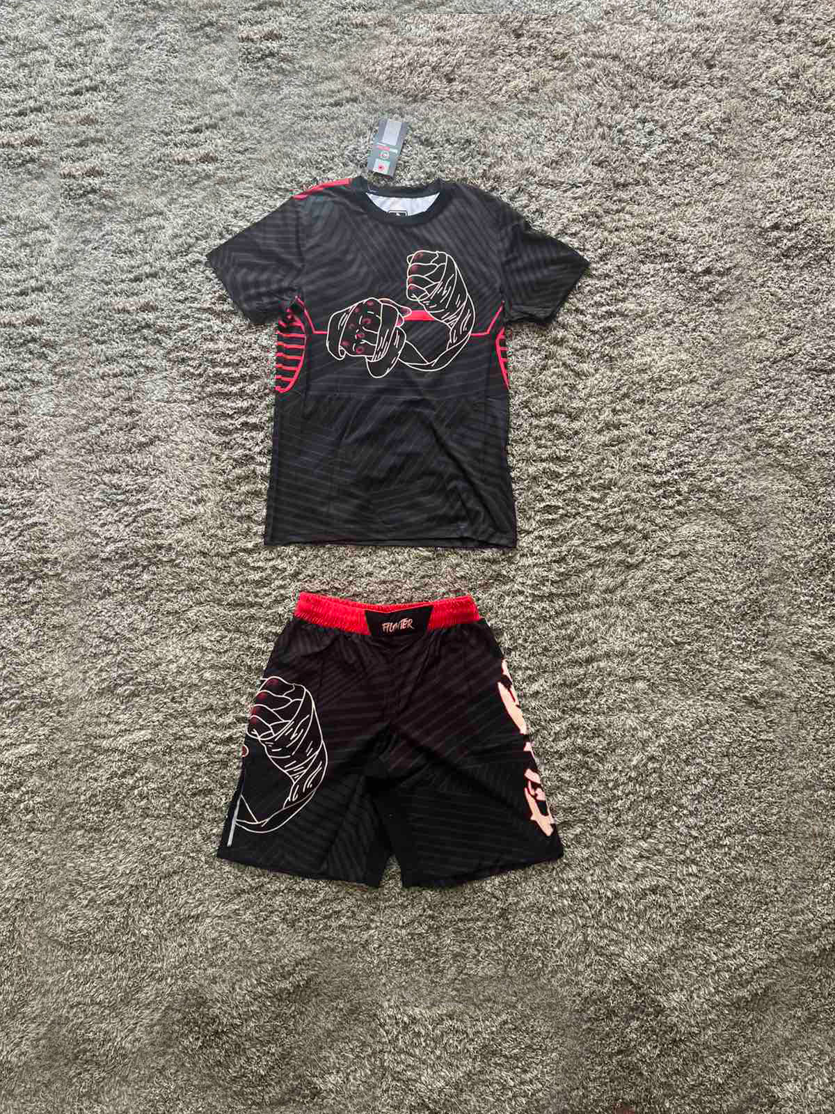 Венъм "I am Fighter" Черен