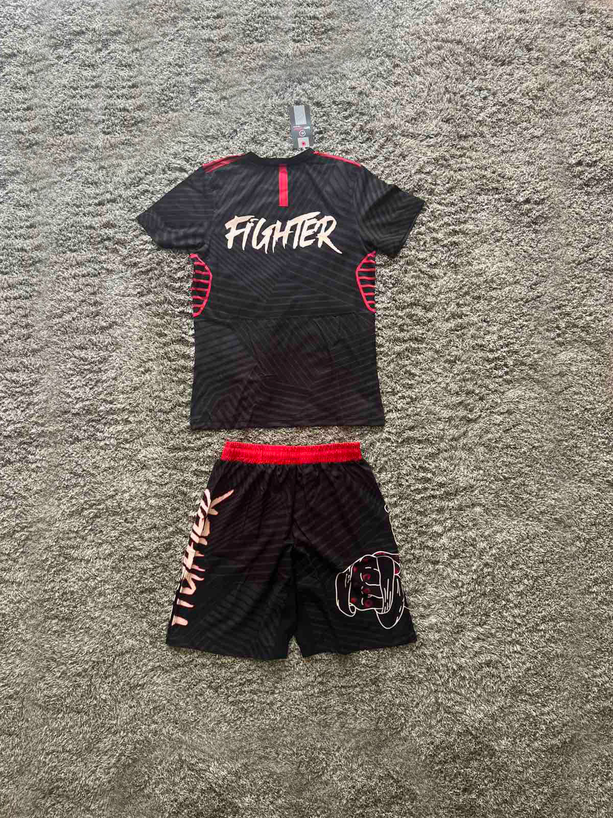 Венъм "I am Fighter" Черен