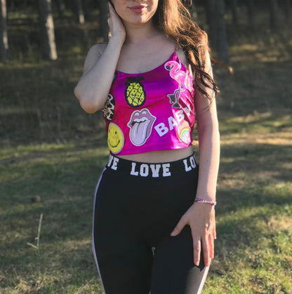 Розов Топ "Baby"