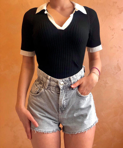 Тениска с Яка "bBabilon"