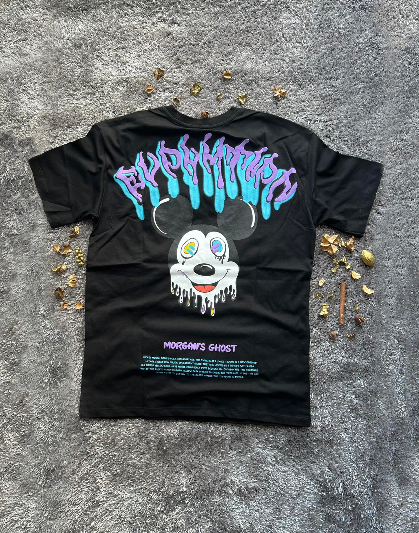 Черна Тениска "Morgan's Ghost"